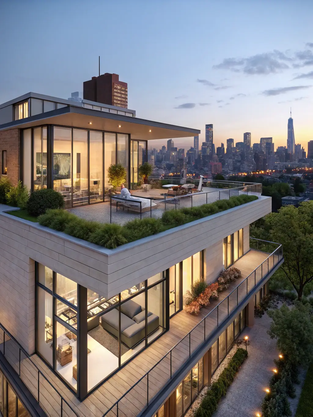 A collage of various architectural styles of new build homes, showcasing modern apartments, traditional houses, and eco-friendly designs, all available through Darcy's Interiors.